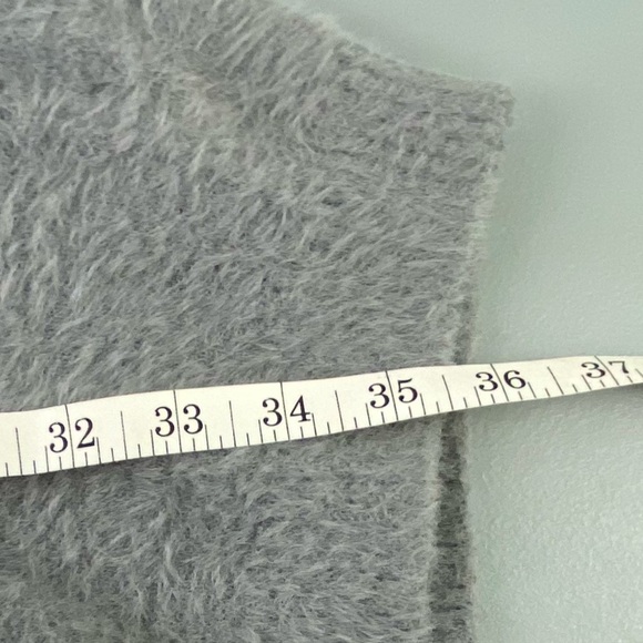 Altar'd State Gray Super Soft Furry LS Dress Wms size Medium - Picture 11 of 13